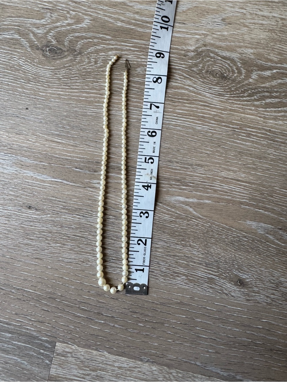 Damaged and broken 14k graduated pearl necklace - Picture 6 of 6